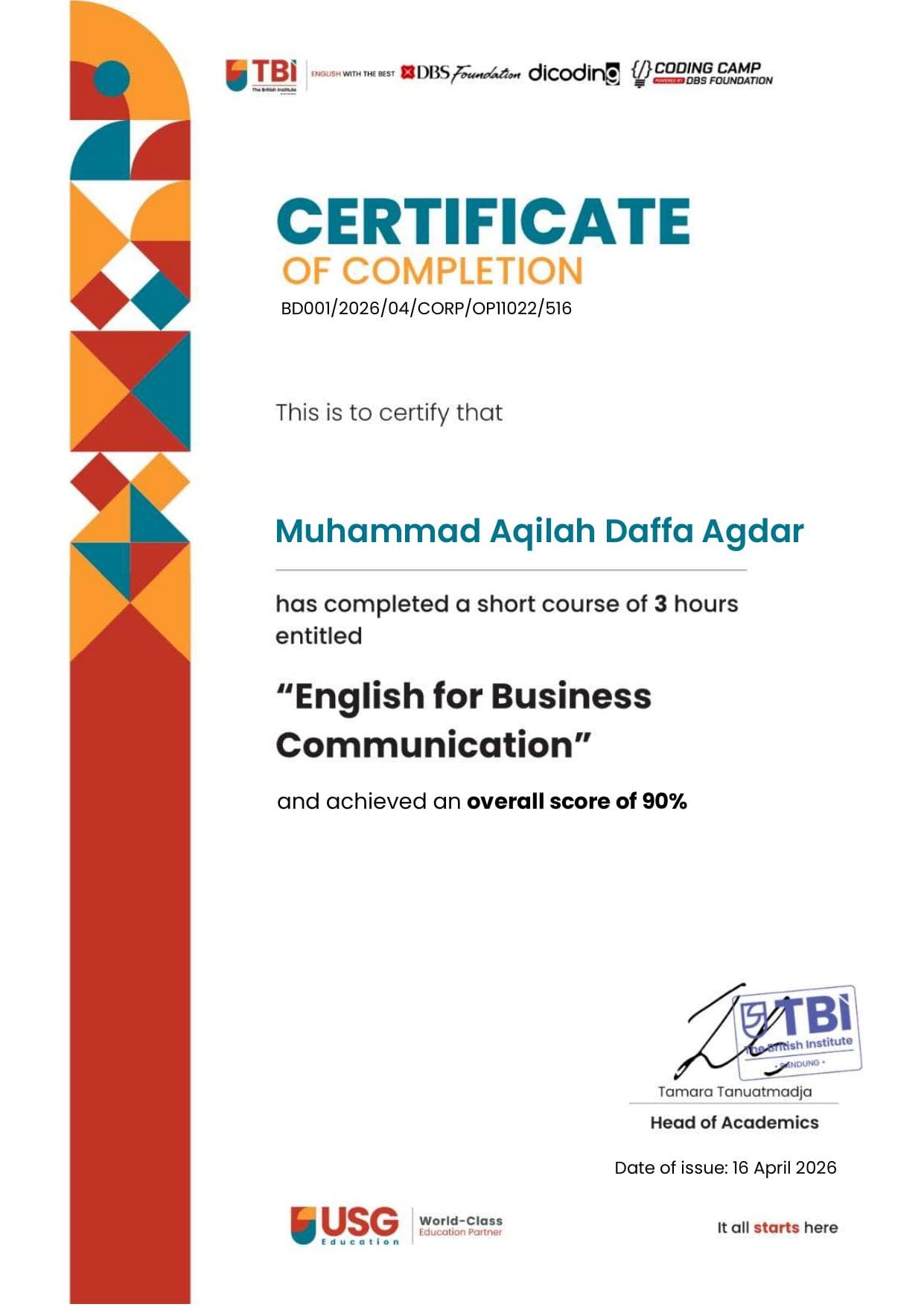 English for Business Communication
